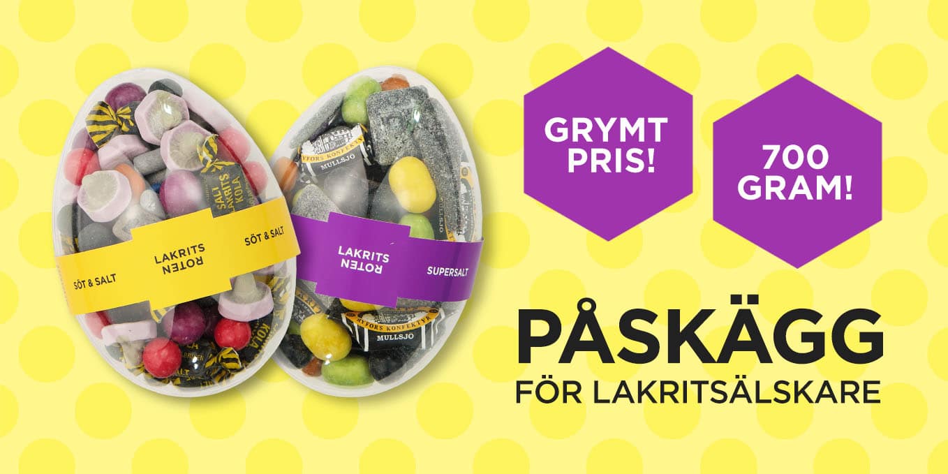 Lakritsroten Påskägg