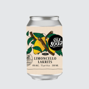 Gbg Soda Limoncello Lakrits