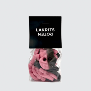 Lakritsroten Hallonlakritsskalle Skum
