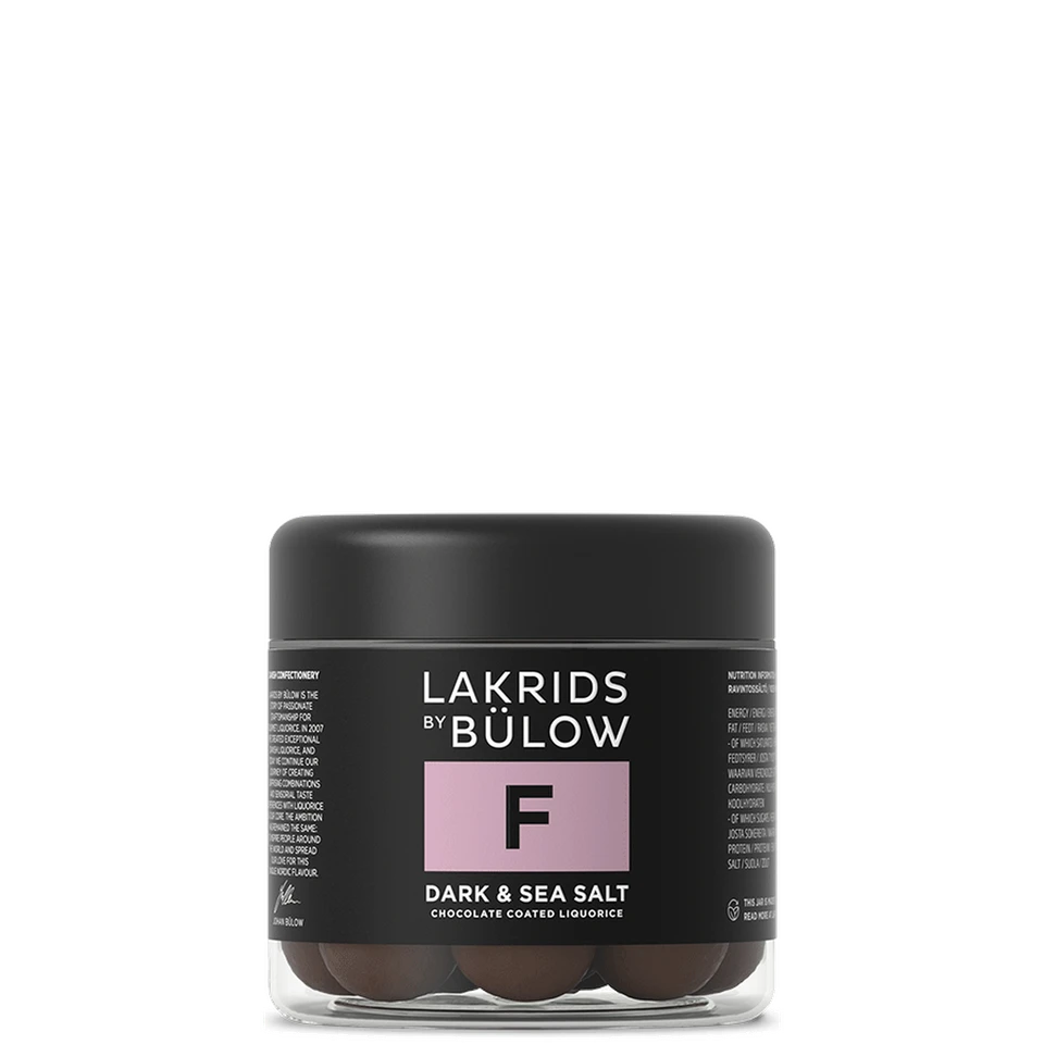 Lakrids By Bülow F Dark & Sea Salt - Small - 115g
